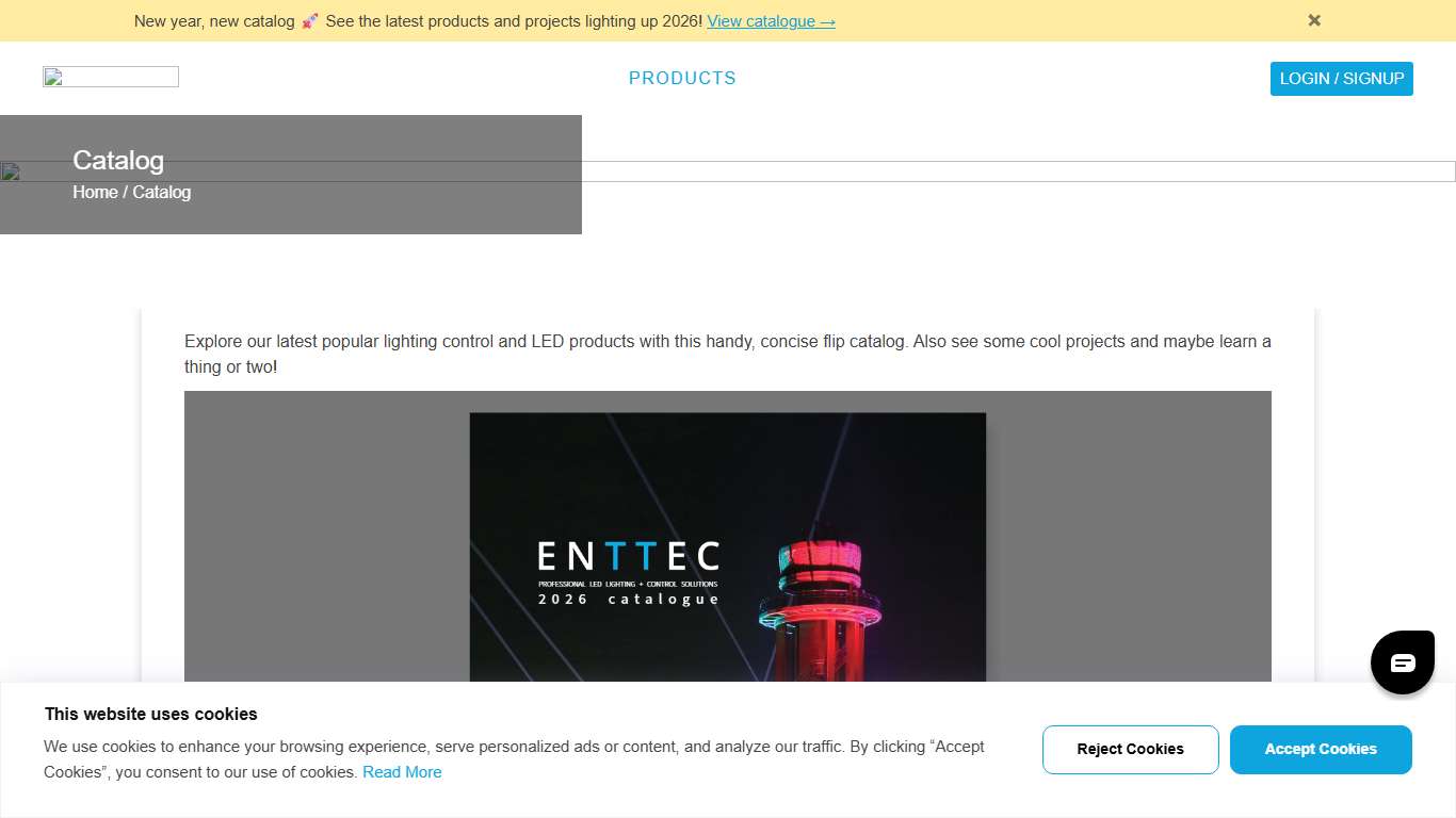 Lighting Control + LED Products Catalog ENTTEC : ENTTEC